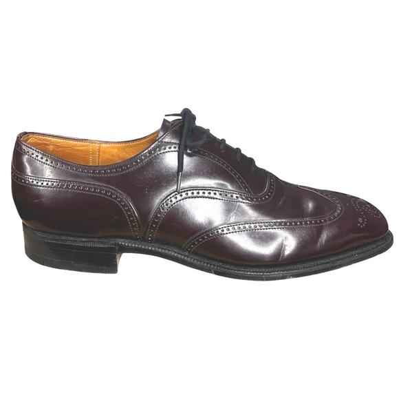 Church’s Burwood Custom Grade Wide Burgundy Brogue Oxfords  Size 7.5 E main image 4